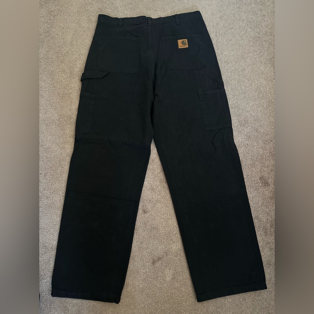 Carhartt Men's Black Cargo Pants